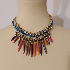 ‼️3 for $24‼️  Vibrant Multi-color Statement Necklace